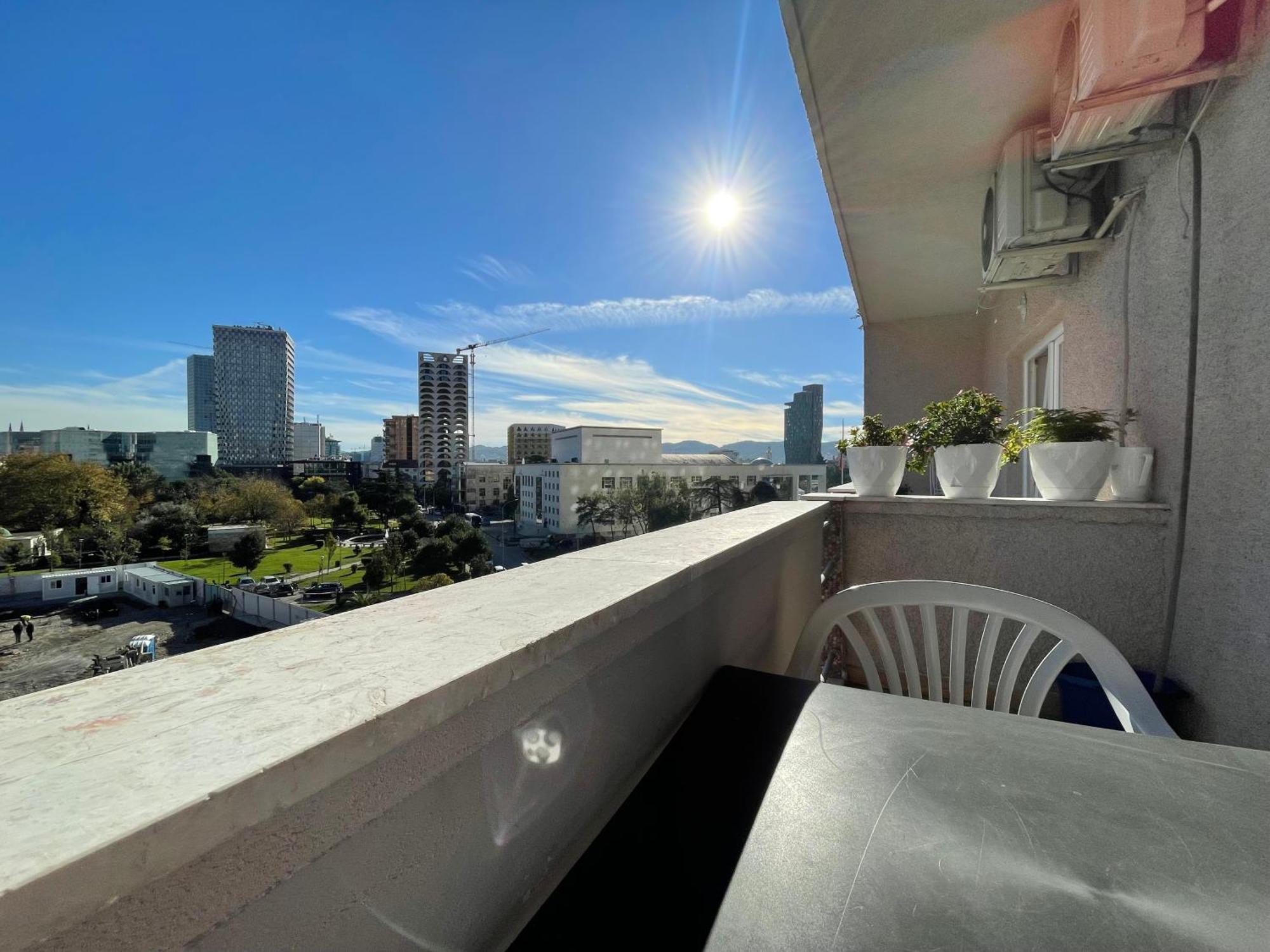 Downtown View Modern Apartment Tirana Eksteriør billede